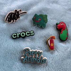 CROCS Various Charms Lot